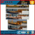 latest product 80t tri-axle low bed semi trailer for sale